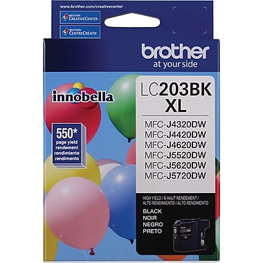 Brother LC-203BKS (LC203BKS) High Yield Black Ink Cartridge
