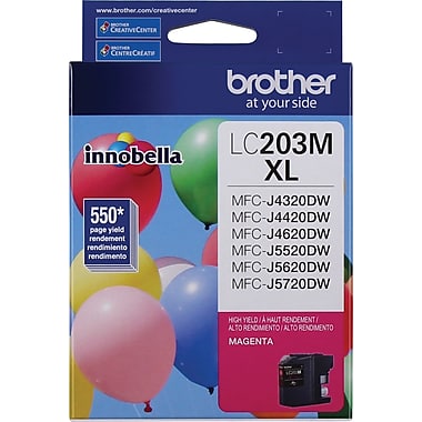 Brother LC-203MS (LC203MS) Hi Yield Magenta Ink Cartridge