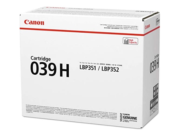 Canon 0288C001 (039H) Black Toner Cartridge