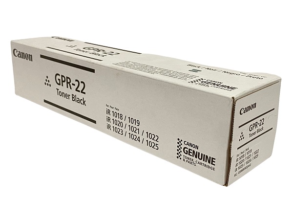 Canon 0386B003AA (GPR-22) Black Toner Cartridge
