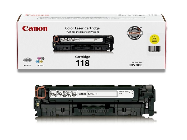Canon 2659B001AA (Cartridge 118) Yellow Toner Cartridge
