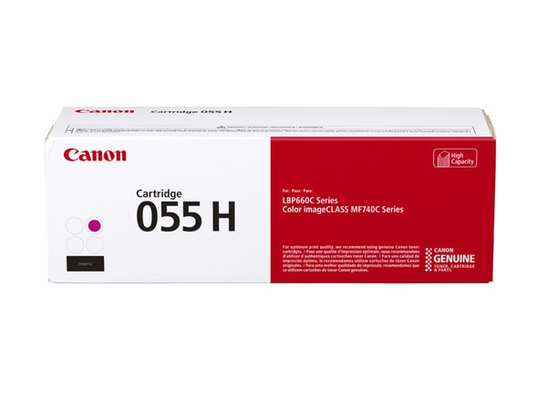 Canon 3018C001 (055H) Magenta (High Capacity) Toner Cartridge
