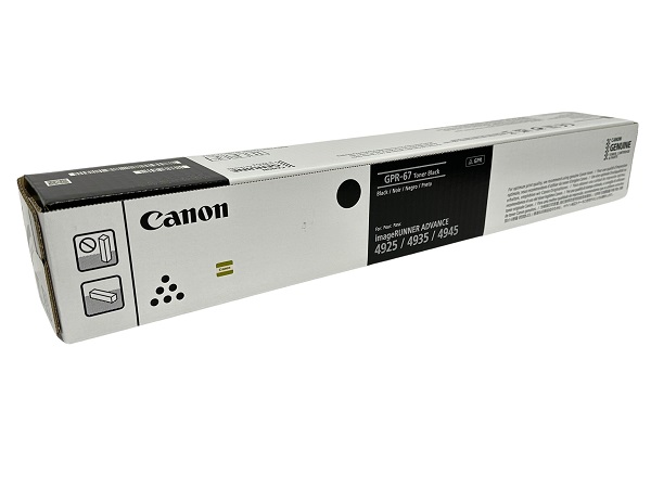 Canon 5745C003AA (GPR-67) Black Toner Cartridge