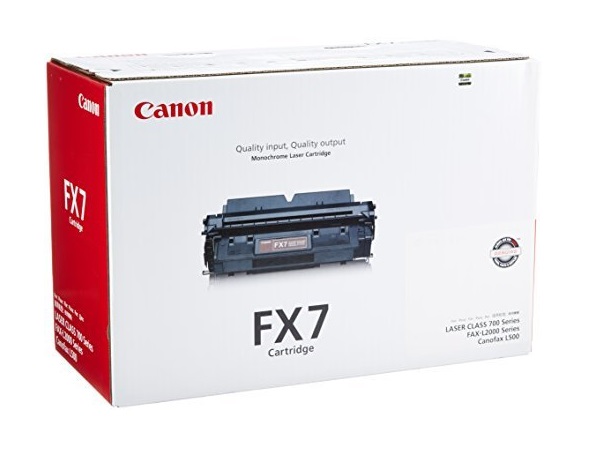Canon 7621A001AA (FX-7) Black Toner Cartridge