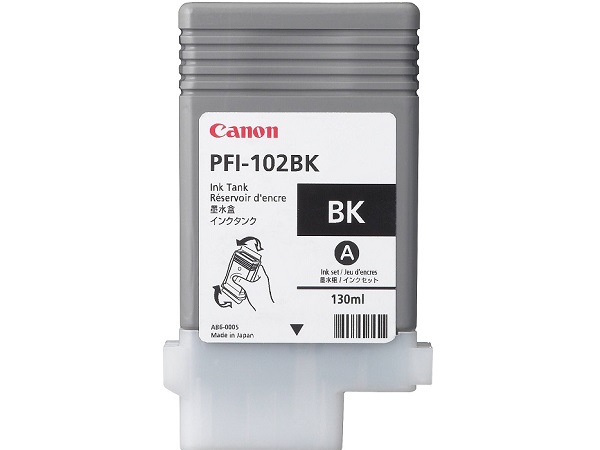 Canon 0895B001 (PFI-102BK) Black Inkjet Cartridge (Tank)