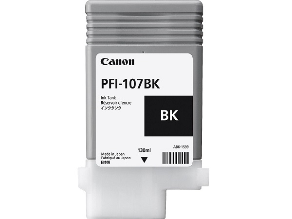 Canon PFI-107BK Black Ink Tank