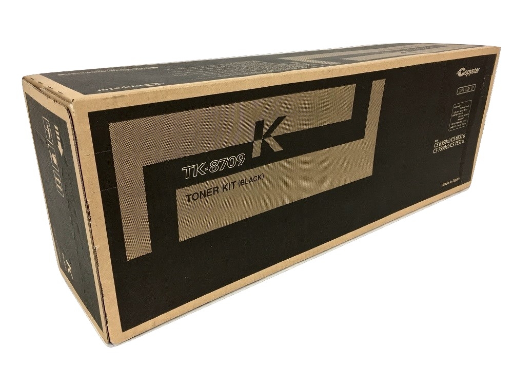 Copystar TK-8709K (TK8709K) Black Toner Cartridge
