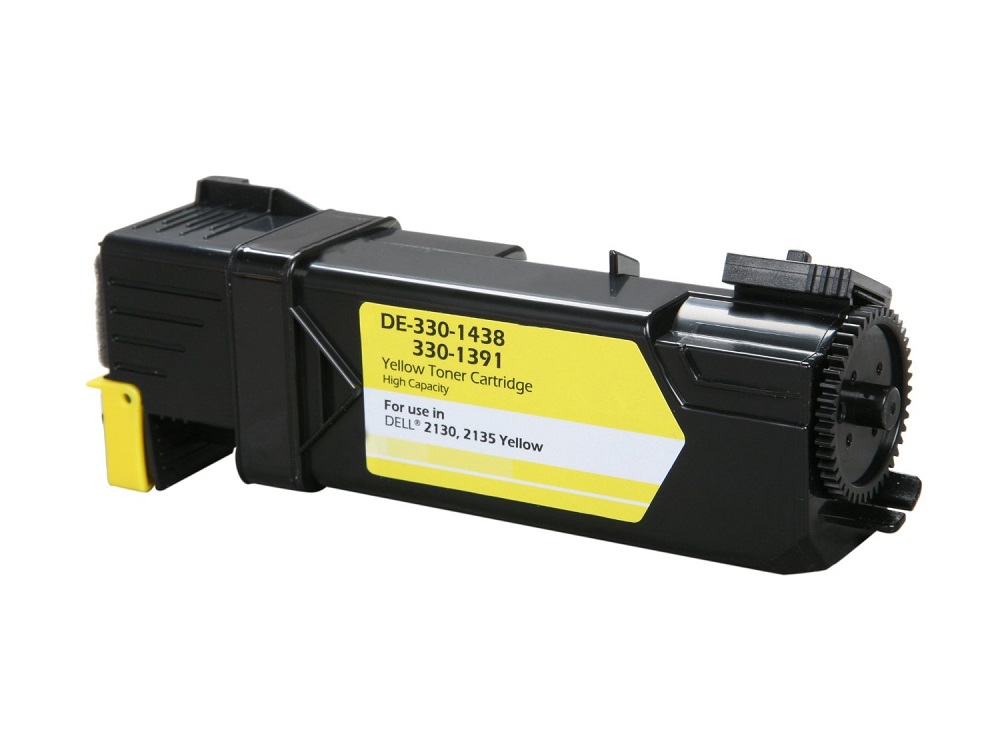 Compatible Dell 330-1391 (330-1438) Yellow Toner Cartridge - High Yield
