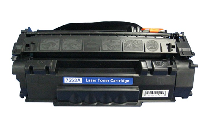 Compatible HP Q7553A (53A) Toner Print Cartridge - Black