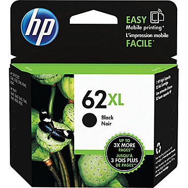 HP C2P05AN (HP 62XL) High Yield Black Ink Cartridge