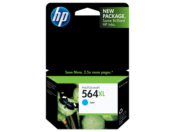 HP CB323WN (564XL) Cyan Ink Cartridge
