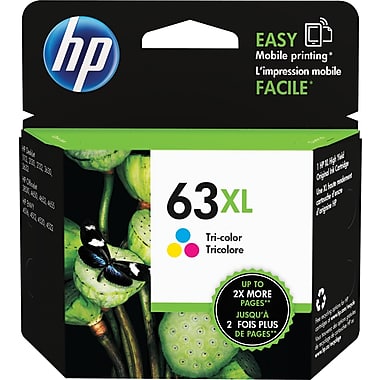 HP F6U63AN (63XL) Tri-color Ink Cartridge