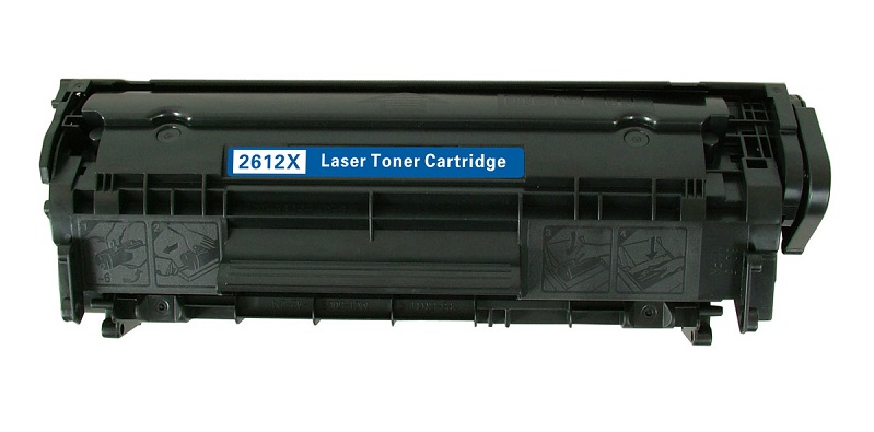 Compatible HP Q2612X (12X) Black Toner Cartridge - High Yield