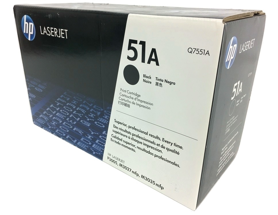 HP Q7551A (51A) Black Toner Cartridge