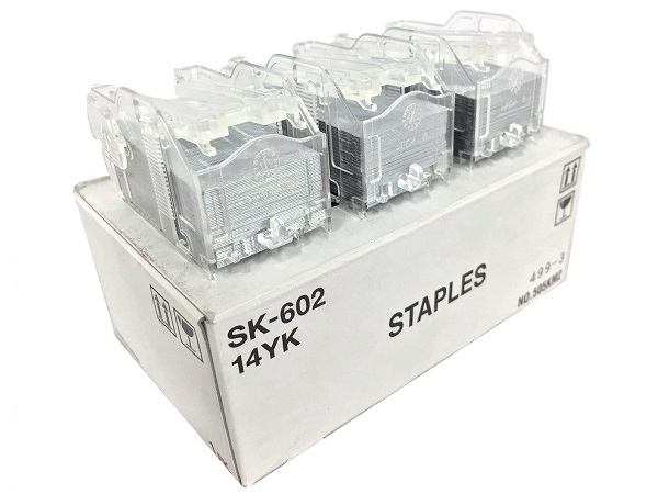 Konica Minolta 14YK (SK602) Staple Cartridge, Box of 3