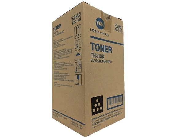 Konica Minolta 4053-401 (TN310K) Black Toner Cartridge w/Ozone Filter