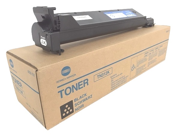 Konica Minolta 8938-701 (TN312K) Black Toner Cartridge