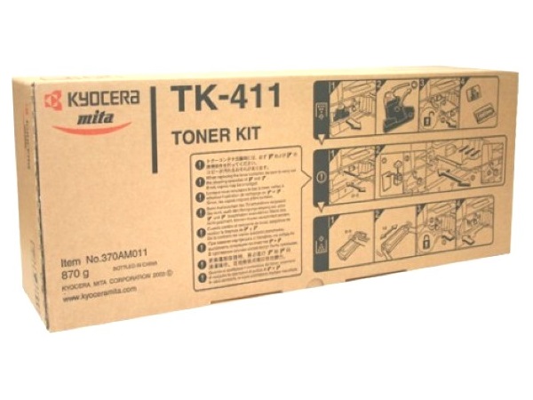 Kyocera TK-411 (TK411) Black Toner Cartridge