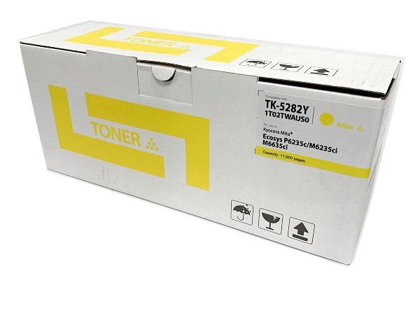 Compatible Kyocera TK-5282Y (1T02TWAUS0) Yellow Toner Cartridge