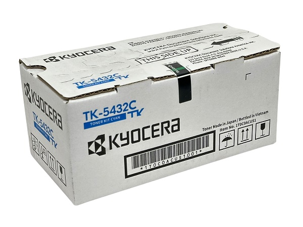 Kyocera TK-5432C (TK5432C) Cyan Toner Cartridge