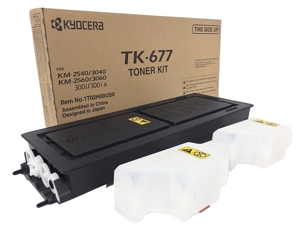 Kyocera TK-677 (TK677) Black Toner Cartridge