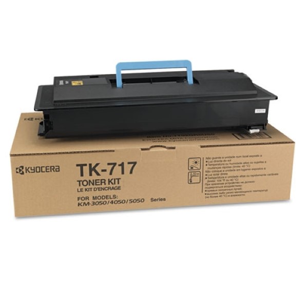 Kyocera TK-717 (TK717) Black Toner Cartridge