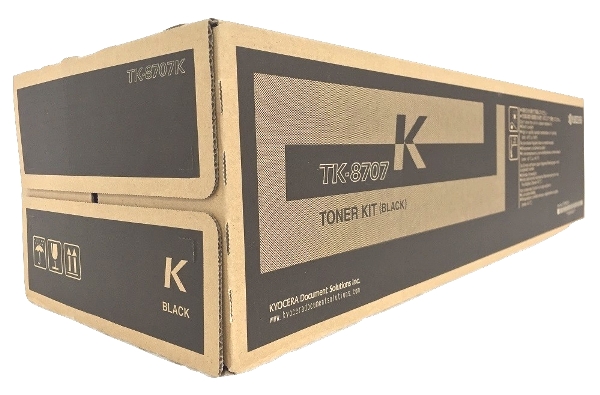 Kyocera TK-8707K (TK8707K) Black Toner Cartridge