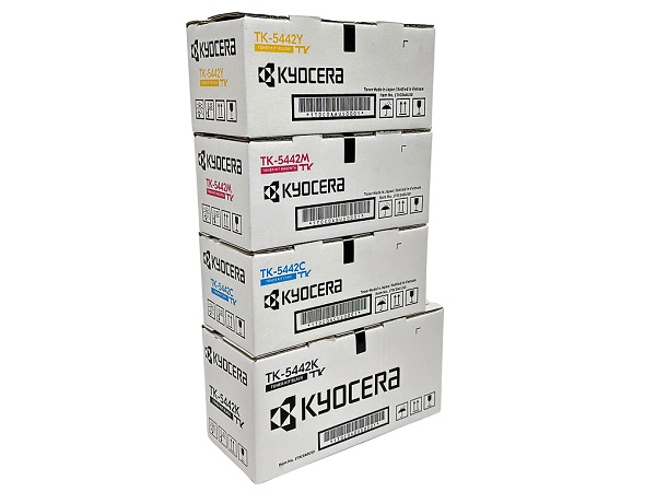 Kyocera TK-5442 (C,M,Y,K) Complete Toner Cartridge Set