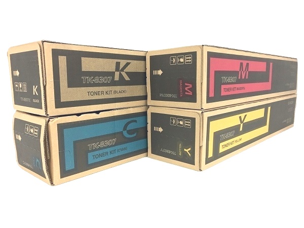 Kyocera TK-8307SET Complete Toner Cartridge Set (C,M,Y,K)