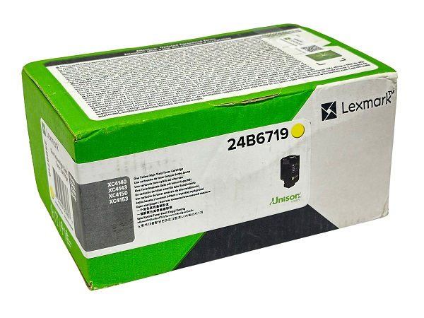 Lexmark 24B6719 Yellow Toner Cartridge