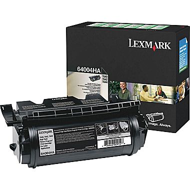 Lexmark 64004HA Black Toner Cartridge - High Capacity