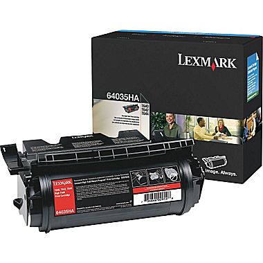 Lexmark 64035HA Black Toner Cartridge - High Capacity