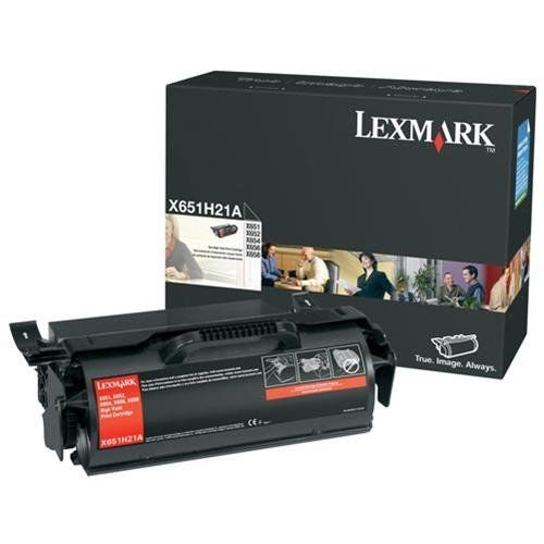 Lexmark X651H21A High-Yield Black Toner