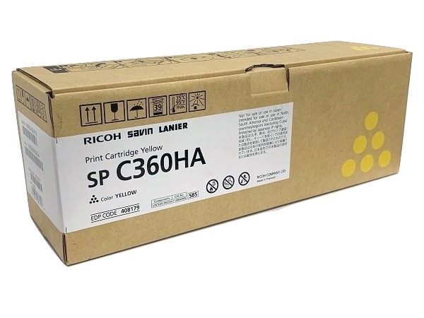 Ricoh 408179 (High Capacity) Yellow Toner Cartridge