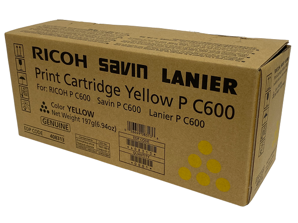 Ricoh 408313 Yellow Toner Cartridge