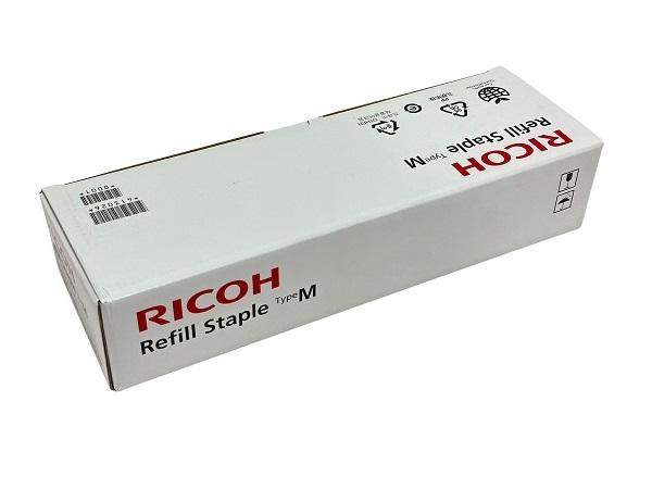 Ricoh 413026 (Type M) Refill Staple Cartridge, Carton of 5