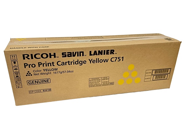 Ricoh 828186 Yellow Toner Cartridge