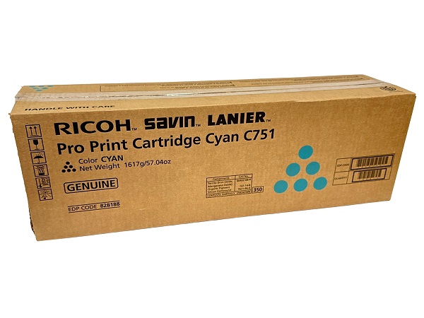 Ricoh 828188 Cyan Toner Cartridge