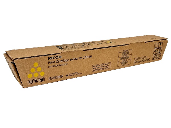 Ricoh 842555 Yellow High Yield Toner Cartridge
