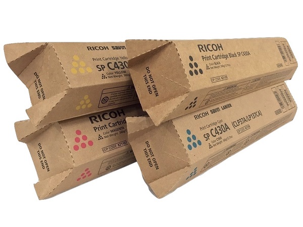 Ricoh Aficio SP-C430 Complete Toner Cartridge Set