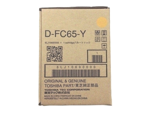Toshiba 6LJ10690000 (D-FC65-Y) Yellow Developer