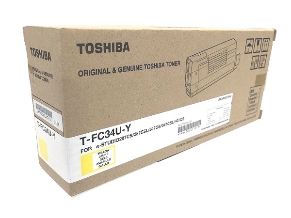 Toshiba T-FC34U-Y (TFC34UY) Yellow Toner Cartridge