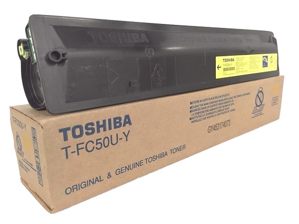 Toshiba T-FC50U-Y (TFC50UY) Yellow Toner Cartridge