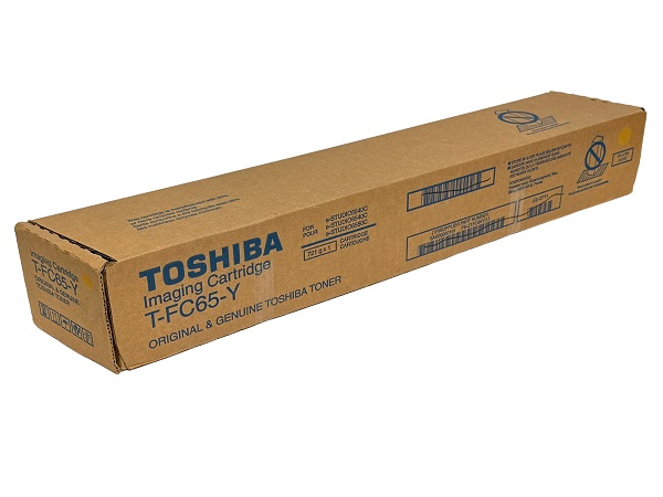 Toshiba T-FC65-Y (TFC65Y) Yellow Toner Cartridge