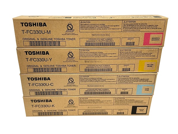 Toshiba T-FC330U Complete Toner Set