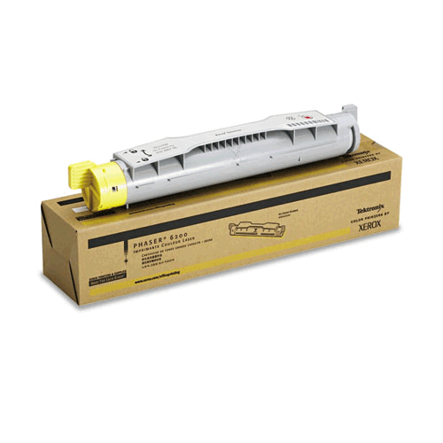 Xerox 016-2007-00 (Phaser 6200) Yellow Toner Cartridge 8K Yield