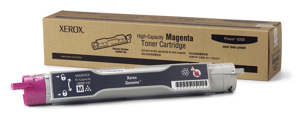 Xerox 106R01145 Phaser 6350 Magenta Toner