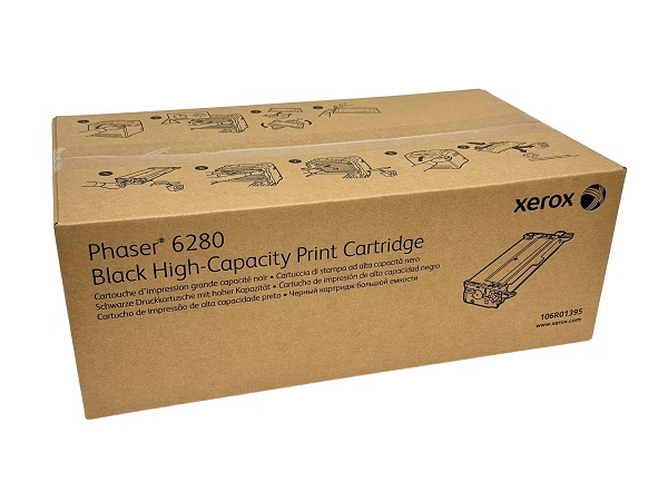 Xerox 106R01395 (Phaser 6280) Black Toner Cartridge - High Yield