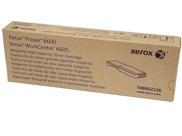 Xerox 106R02226 High Yield Magenta Toner Cartridge