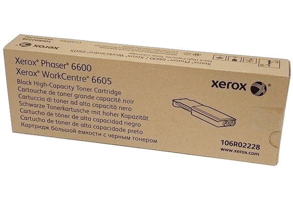 Xerox 106R02228 High Yield Black Toner Cartridge